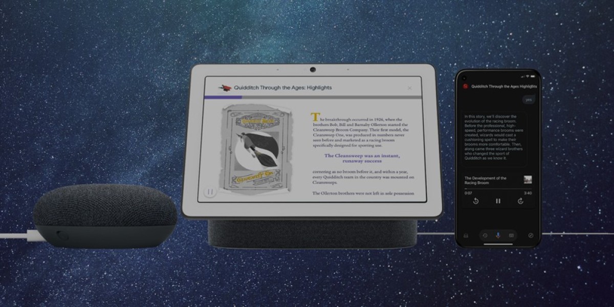 Quidditch Story on Google Assistant – Interactive Guide