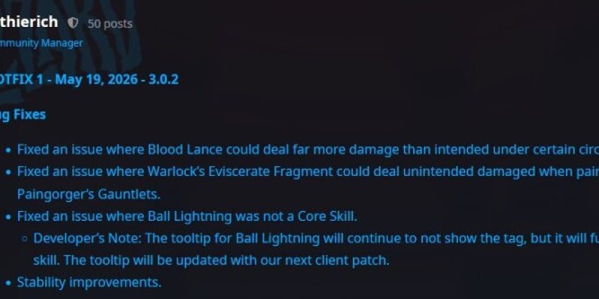 إصلاحات عاجلة لتحديث 3.0.2 للعبة Diablo IV: سيد الكراهية