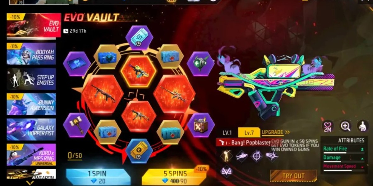 حلبة Evo Vault في Free Fire: حدث Luck Royale الجديد