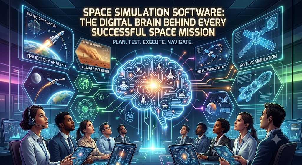 Space Simulation Software: The Digital Brain Behind Every Successful Space Mission