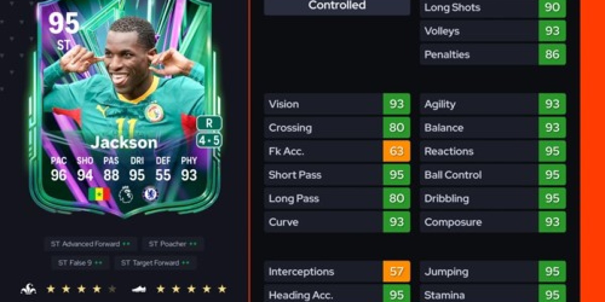 DCE Premium Nicolas Jackson – دليل EA Sports FC 26