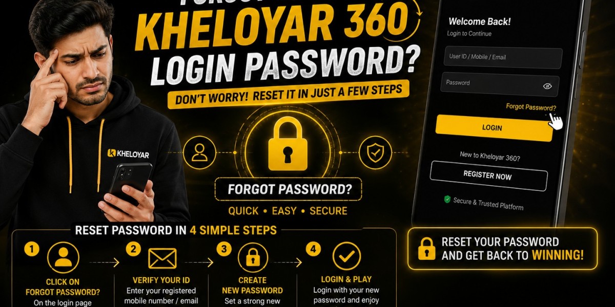 What if you forgot your Kheloyar 360 login password?